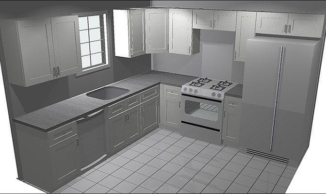 10x10 kitchen one - render copy opposite